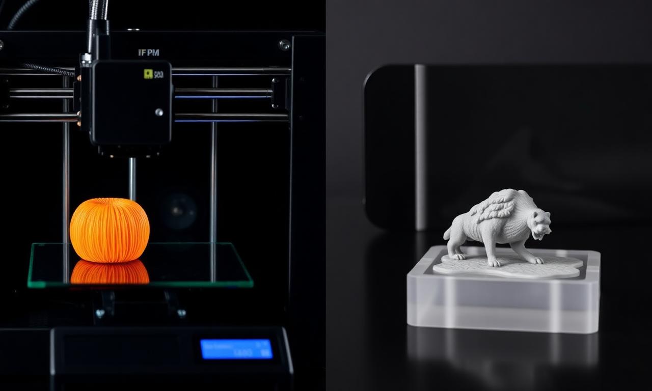 FDM vs. SLA / Resin